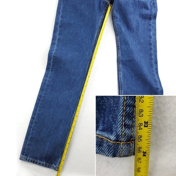 Levi's 505 Jeans Regular Straight Leg Denim 100% Cotton Men's 32x34 NWT - Picture 5 of 11
